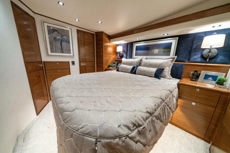 Slide: The Image of New 64 Viking Convertible Master Stateroom - 5376371