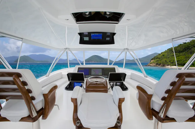 Slide: The Image of New  68 Viking Yacht Convertible   - 5377400