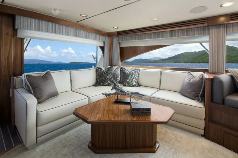 Slide: The Image of New  68 Viking Yacht Convertible Salon - 6366599