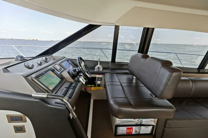 Slide: The Image of 2016 55 Prestige Flybridge - YEE YEE - Lower Helm/Electronics - 5377590