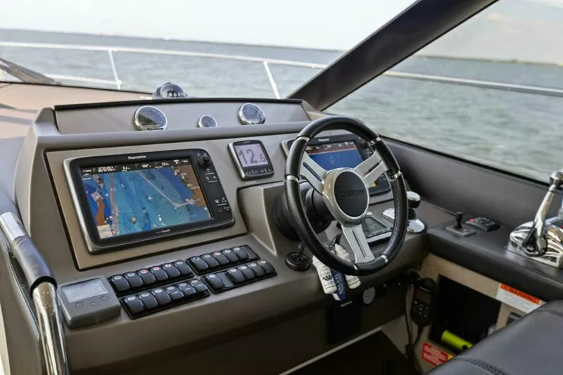 Slide: The Image of 2016 55 Prestige Flybridge - YEE YEE - Lower Helm/Electronics - 5377591