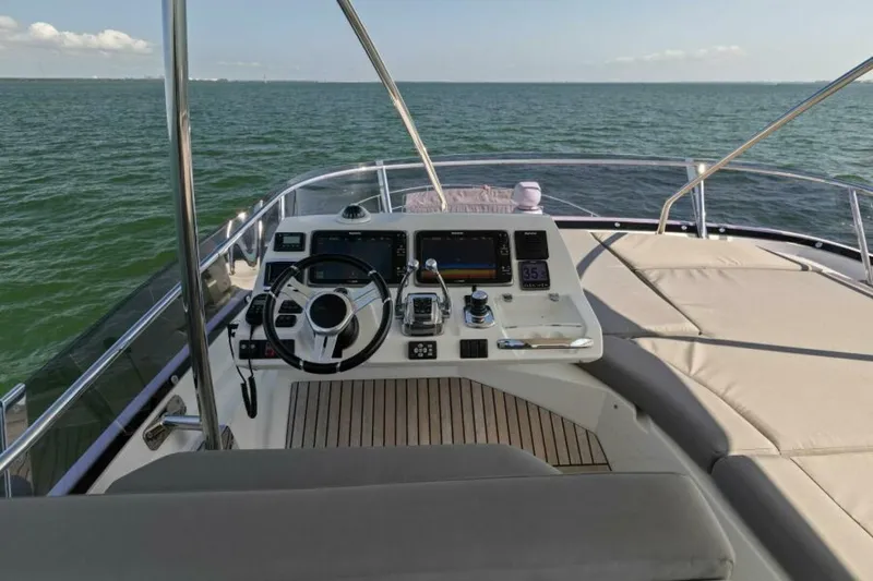 Slide: The Image of 2016 55 Prestige Flybridge - YEE YEE - Flybridge Helm - 5377621