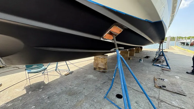 Slide: The Image of 2016 55 Prestige Flybridge - YEE YEE - Bottom Paint - 5506099