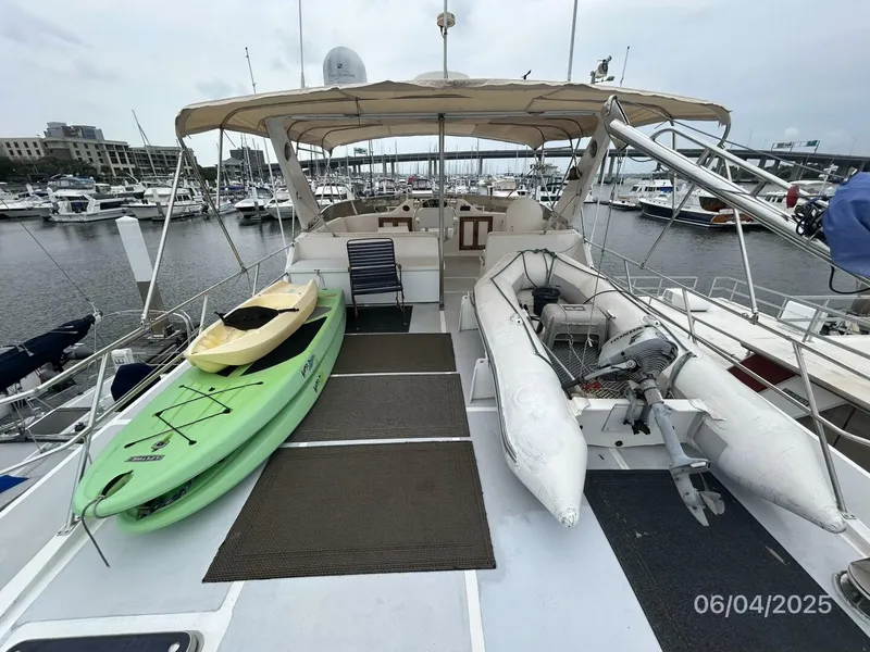 Slide: The Image of 53' DeFever flybridge forward - 5378267