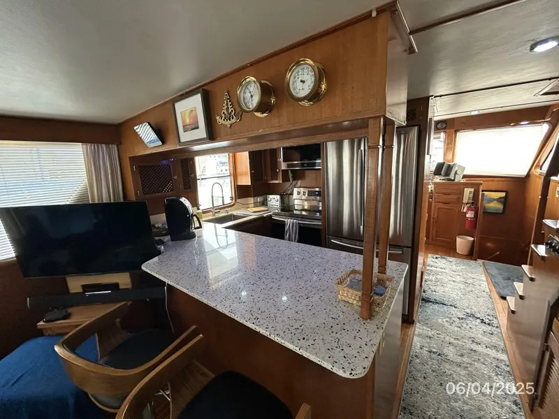 Slide: The Image of 53' DeFever galley1 - 5378284