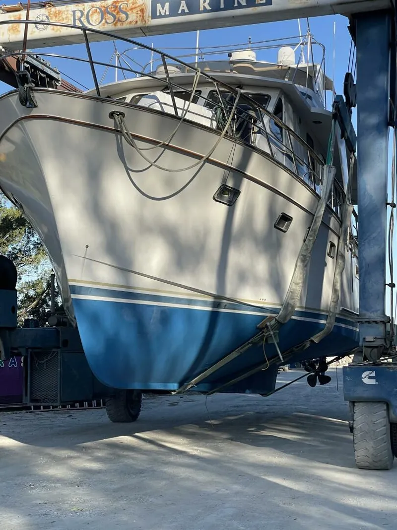 Slide: The Image of 53' DeFever hauled out3 - 5378286