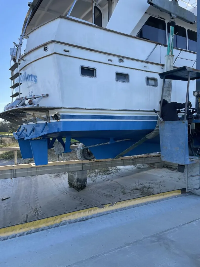 Slide: The Image of 53' DeFever hauled out7 - 5378288