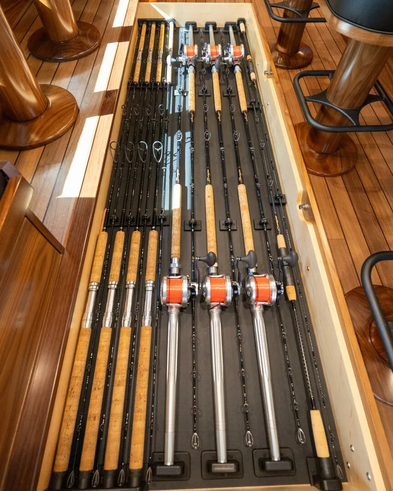 Slide: The Image of 2025 82 Viking Convertible Boujie Under Dinette Tackle (2) - 5558979