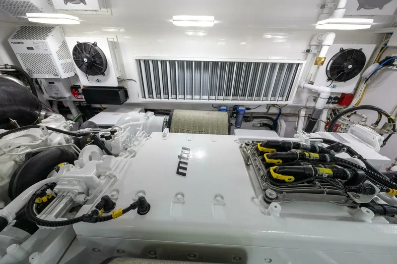Slide: The Image of 2025 82 Viking Convertible Boujie Engine Room (11) - 6429135