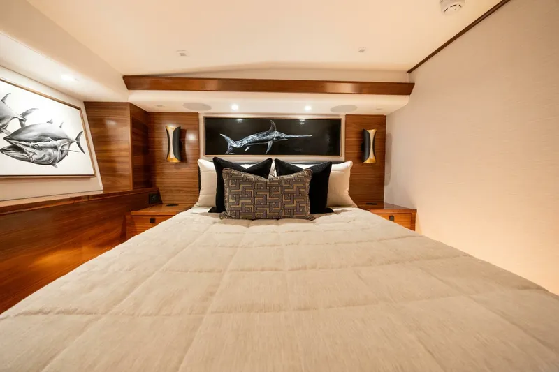 Slide: The Image of 2025 82 Viking Convertible Boujie Starboard Stateroom (2) - 6429099