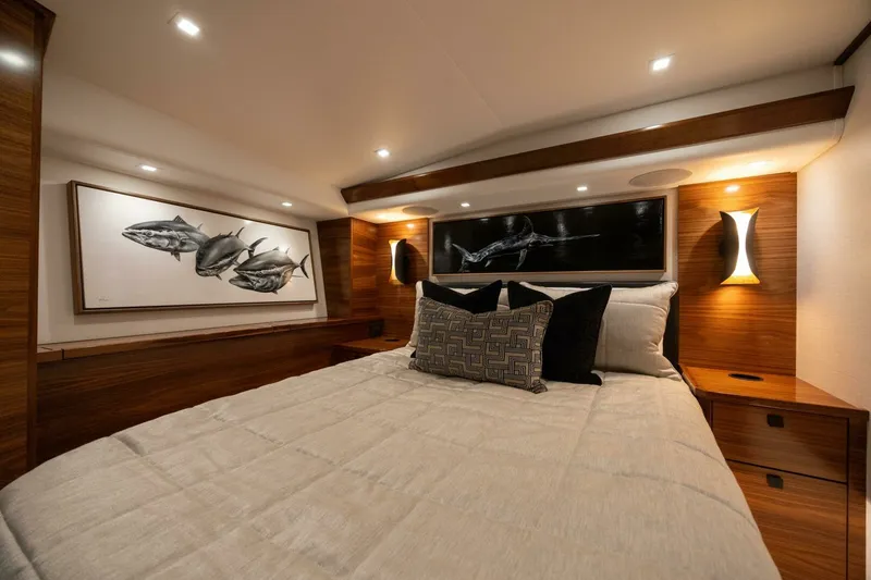 Slide: The Image of 2025 82 Viking Convertible Boujie Starboard Stateroom (4) - 6429101