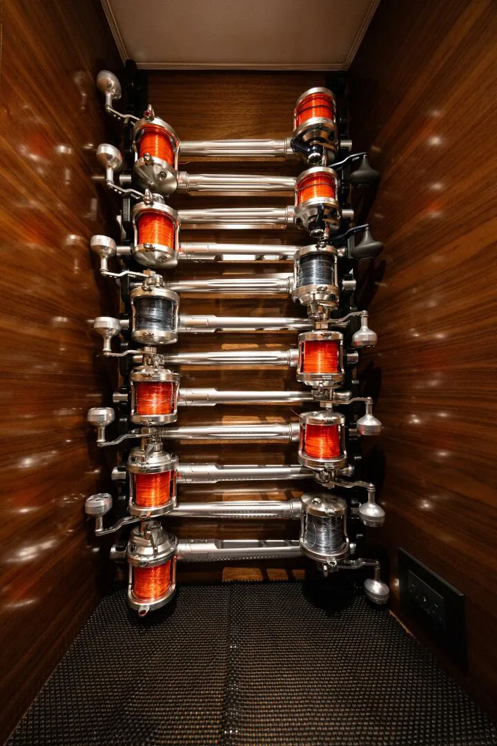 Slide: The Image of 2025 82 Viking Convertible Boujie Tackle Room (3) - 5559008