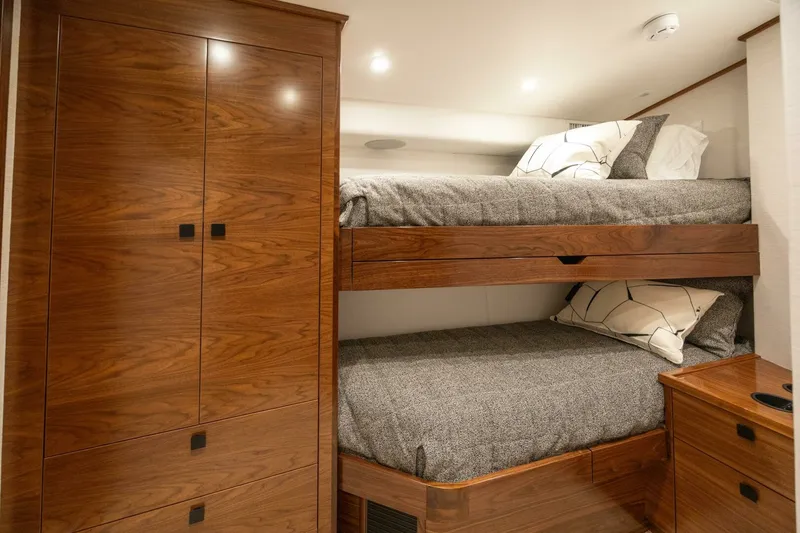 Slide: The Image of 2025 82 Viking Convertible Boujie Port Aft Crew Stateroom - 6429105