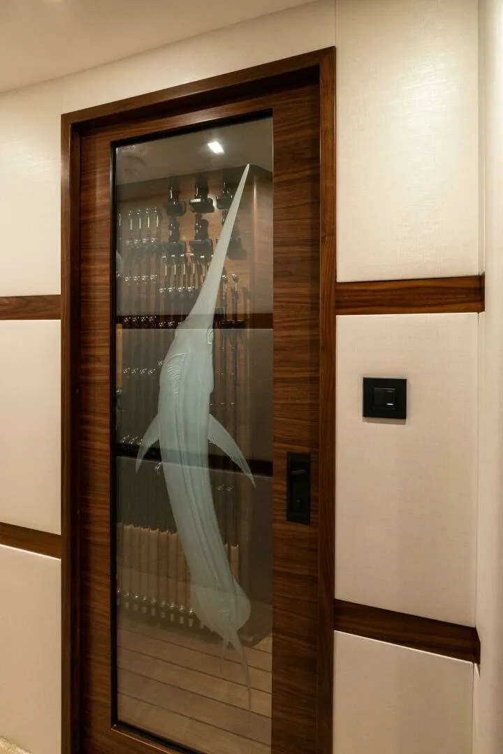 Slide: The Image of 2025 82 Viking Convertible Boujie Tackle Room Pocket Door - 6429106