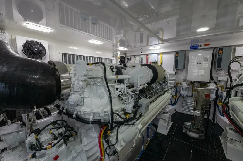 Slide: The Image of 2025 82 Viking Convertible Boujie Engine Room (6) - 6429130