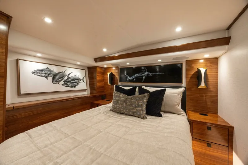 Slide: The Image of 2025 82 Viking Convertible Boujie Starboard Stateroom (1) - 6429098