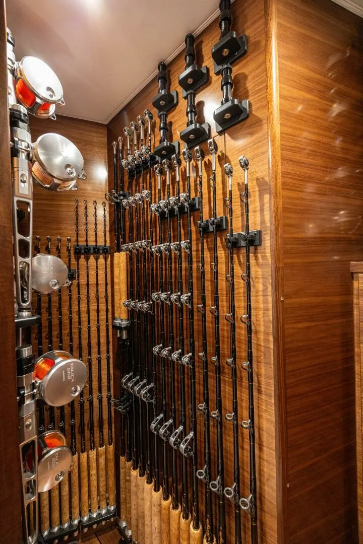 Slide: The Image of 2025 82 Viking Convertible Boujie Tackle Room (2) - 6429108
