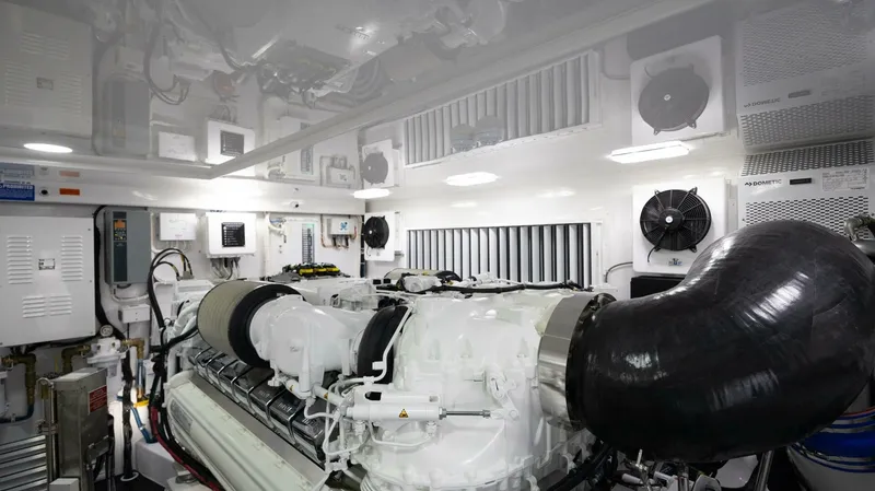 Slide: The Image of 2025 82 Viking Convertible Boujie Engine Room (8) - 6429132