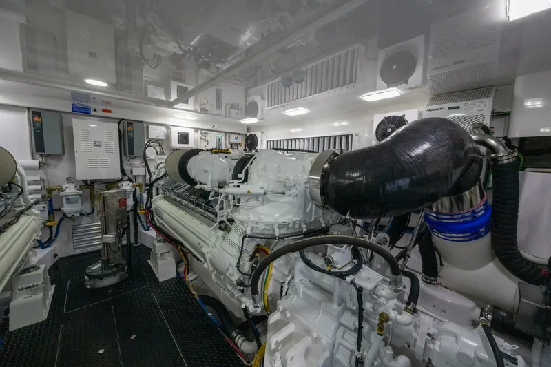 Slide: The Image of 2025 82 Viking Convertible Boujie Engine Room (5) - 6429129