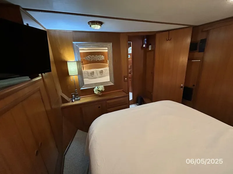 Slide: The Image of 49' DeFever master stateroom forward1 - 5385991