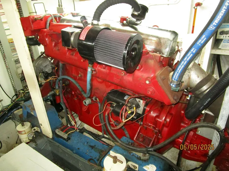 Slide: The Image of 49' DeFever starboard main engine2 - 5386068