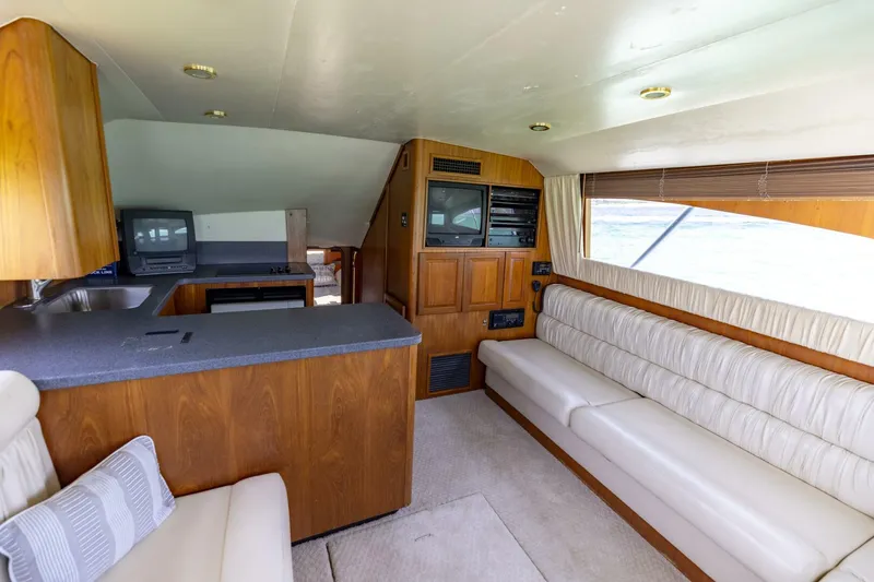 Slide: The Image of 2002 Luhrs 40 Convertible- Trigger Happy- Galley  - 5387700