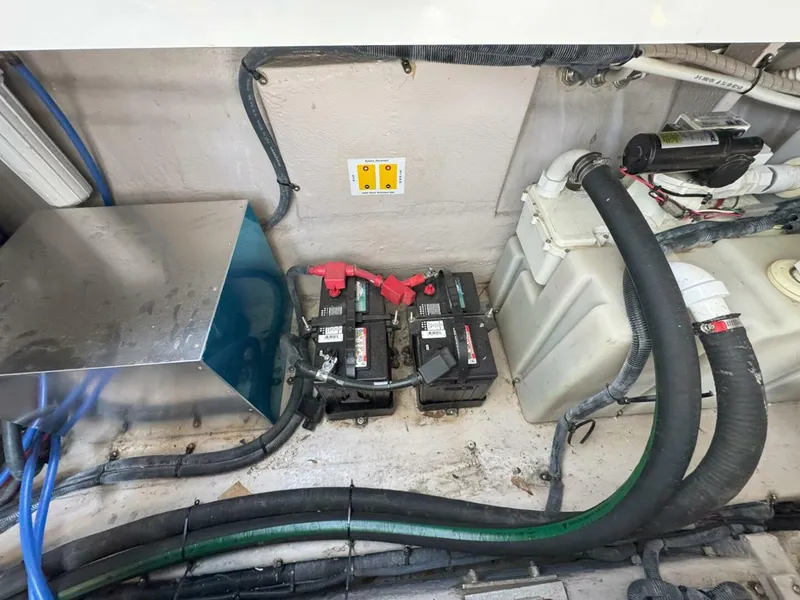 Slide: The Image of Batteries, Holding Tank, Fresh Water Tank - 5497624