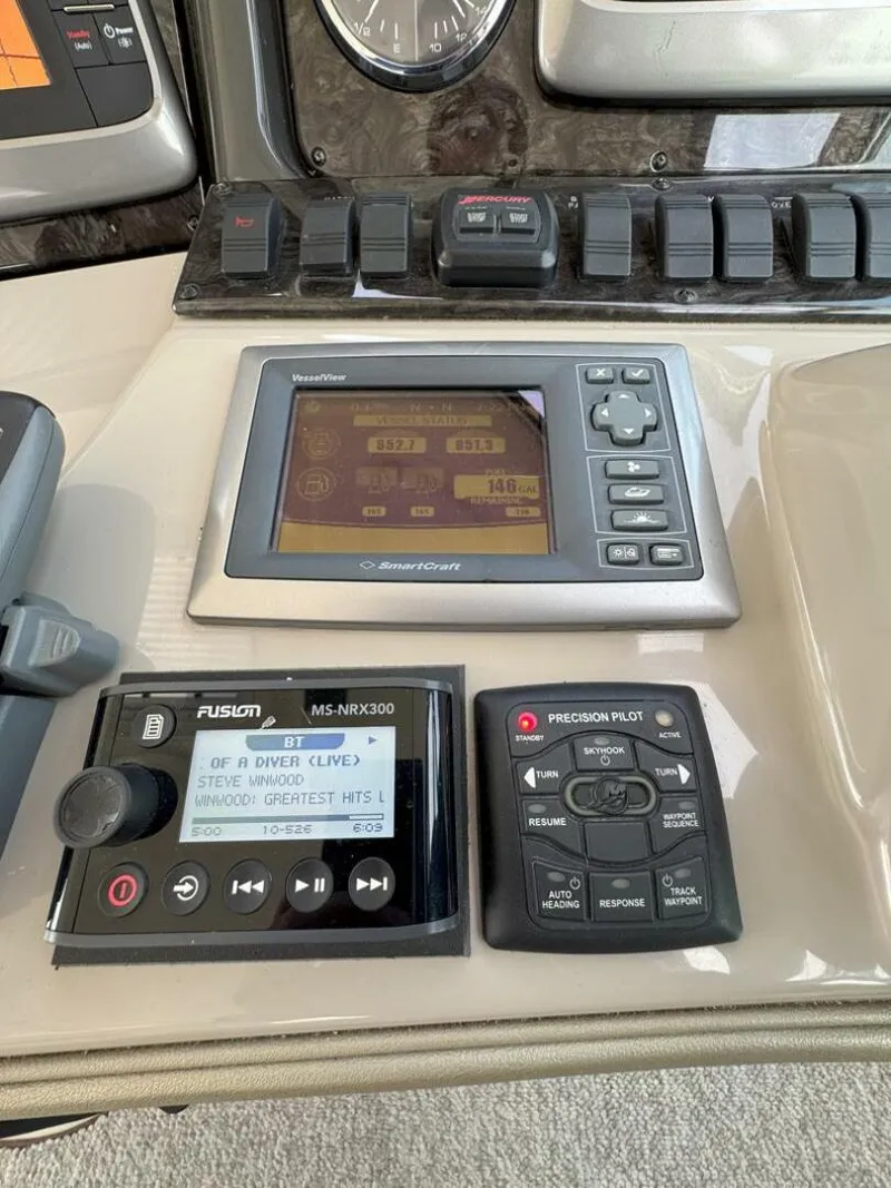 Slide: The Image of Vessel Status Display, Stereo Contrtols, Skyhook Control - 5497586