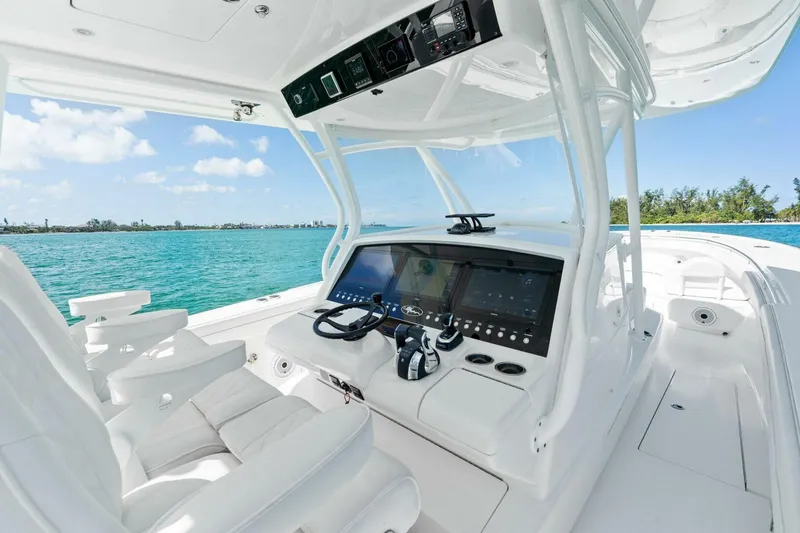 Slide: The Image of 2023 Valhalla Boatworks V-41 Center Console Helm - 5419402