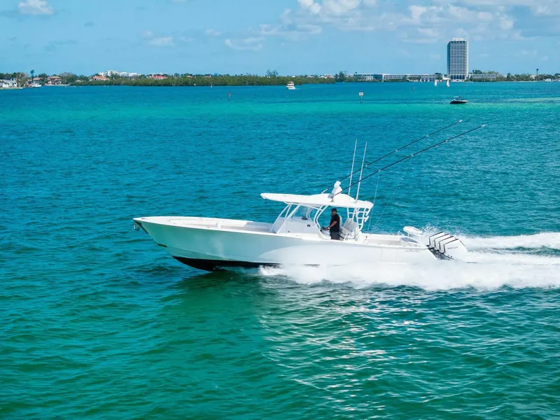 Slide: The Image of 2023 Valhalla Boatworks V-41 Center Console - 5419445