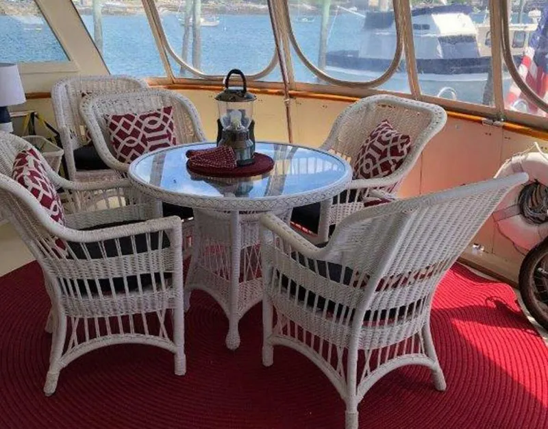 Slide: The Image of Hatteras Flybridge 1987 - 5418853