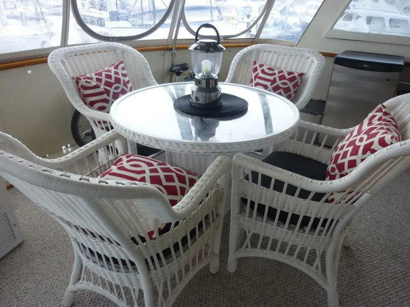 Slide: The Image of Hatteras Flybridge 1987 - 5418856