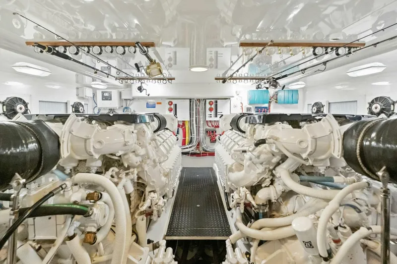 Slide: The Image of 2015 Viking 52 Open "Terrabbean" - Engine Room - 5418560