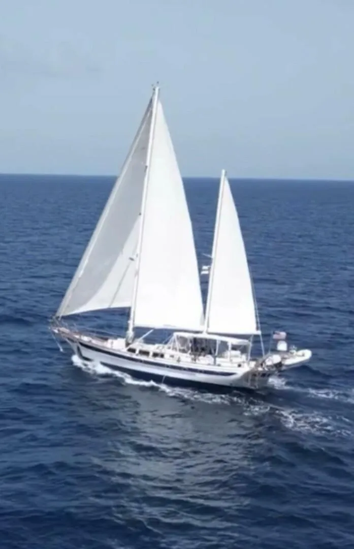 Slide: The Image of Ta Chiao Blue Water Ocean Cruising Ketch 1985 - 5637043