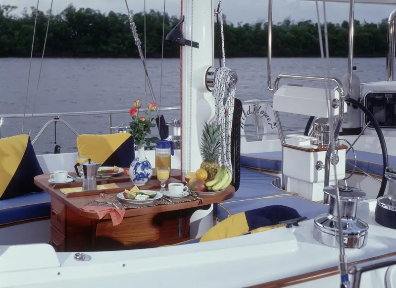 Slide: The Image of Ta Chiao Blue Water Ocean Cruising Ketch 1985 - 5405778
