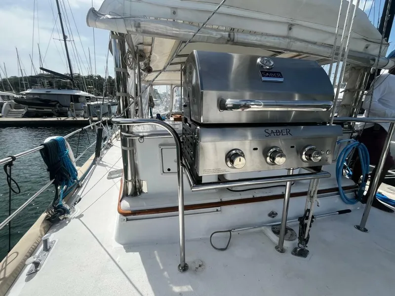 Slide: The Image of Ta Chiao Blue Water Ocean Cruising Ketch 1985 - 5674378