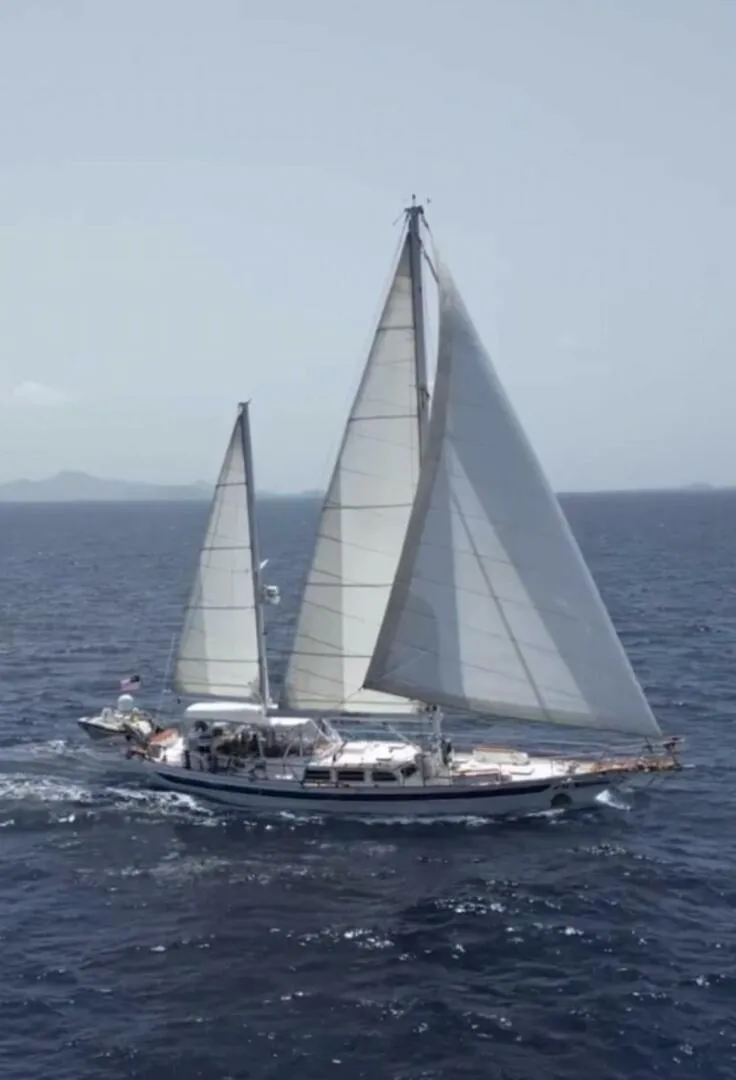 Slide: The Image of Ta Chiao Blue Water Ocean Cruising Ketch 1985 - 5637044