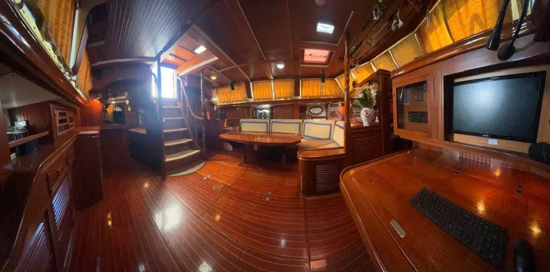 Slide: The Image of Ta Chiao Blue Water Ocean Cruising Ketch 1985 - 5637038