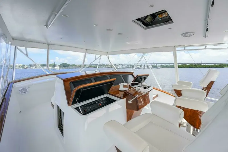 Slide: The Image of Flybridge 2004 Merritt 72 Convertible Business Stinks - 7650833