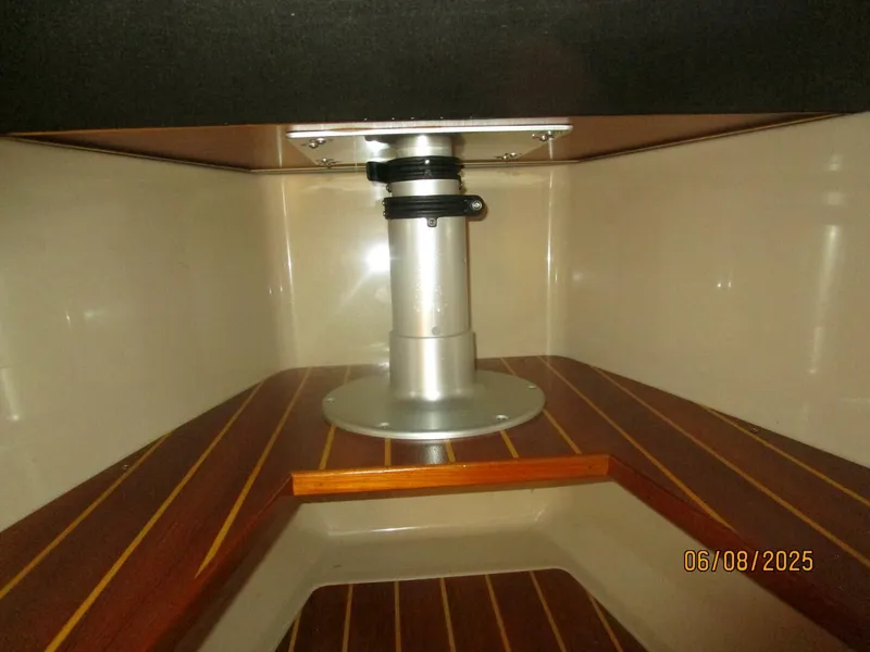 Slide: The Image of 28' Cutwater master stateroom table base - 5408700