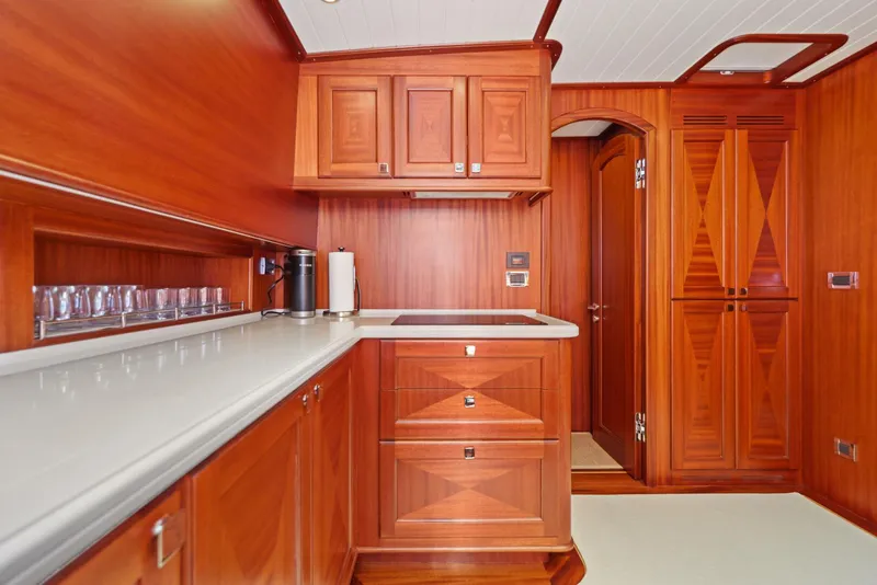 Slide: The Image of Vicem 65 Classic For Sale Galley Facing Aft - 5408842