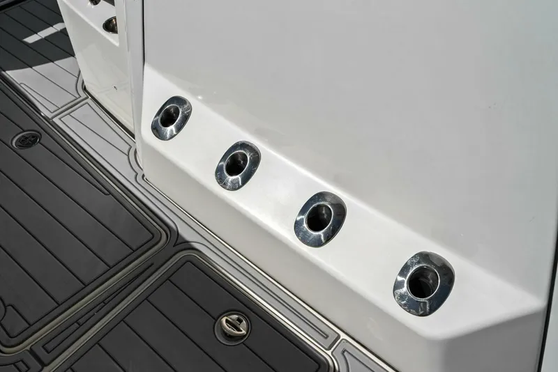 Slide: The Image of 2022 World Cat 400 CC-X - Port Side Rod Holders - 5511006