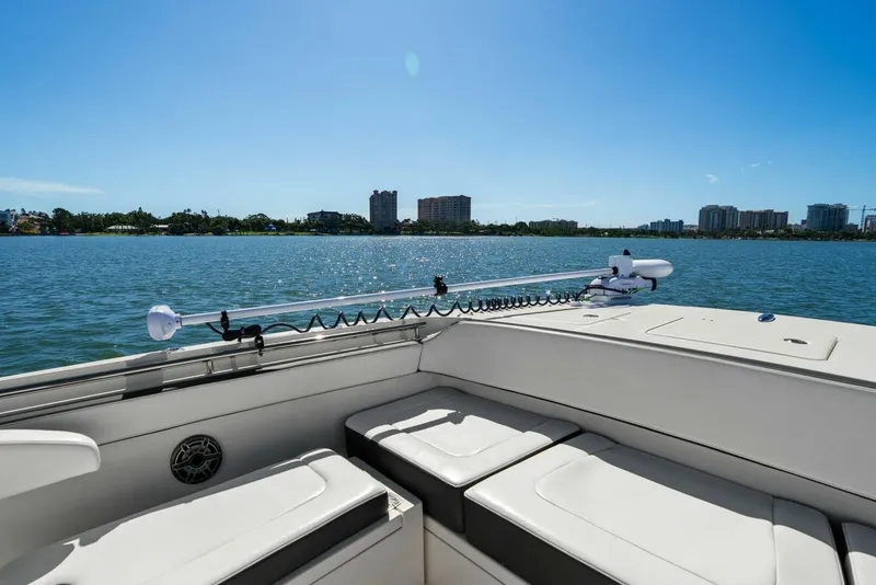 Slide: The Image of 2022 World Cat 400 CC-X - Port Side Trolling Motor - 5510994