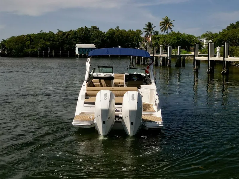Slide: The Image of 2019 Sea Ray 290 SDX - Aft Profile 2019 Sea Ray 290 SDX - 5418517