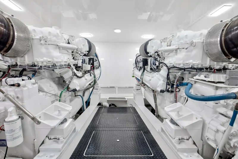 Slide: The Image of Viking 82 - Done Deal - Engine Room 2010 Viking 82 Convertible Done Deal - 7650438