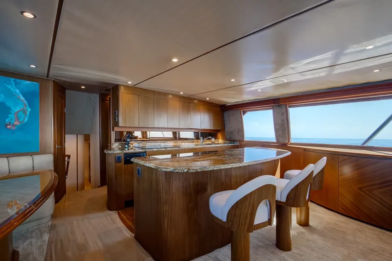 Slide: The Image of Viking 82 - Done Deal - Galley 2010 Viking 82 Convertible Done Deal - 7650402