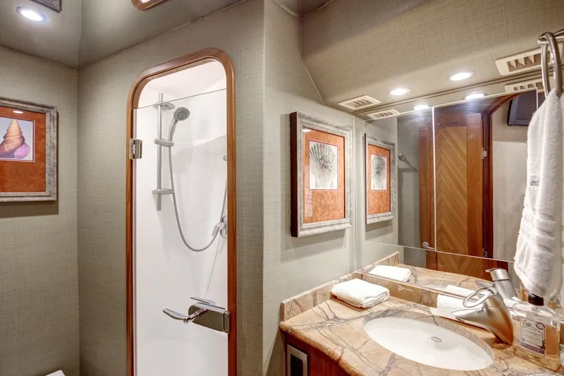 Slide: The Image of Viking 82 - Done Deal - Head 2010 Viking 82 Convertible Done Deal - 7650423