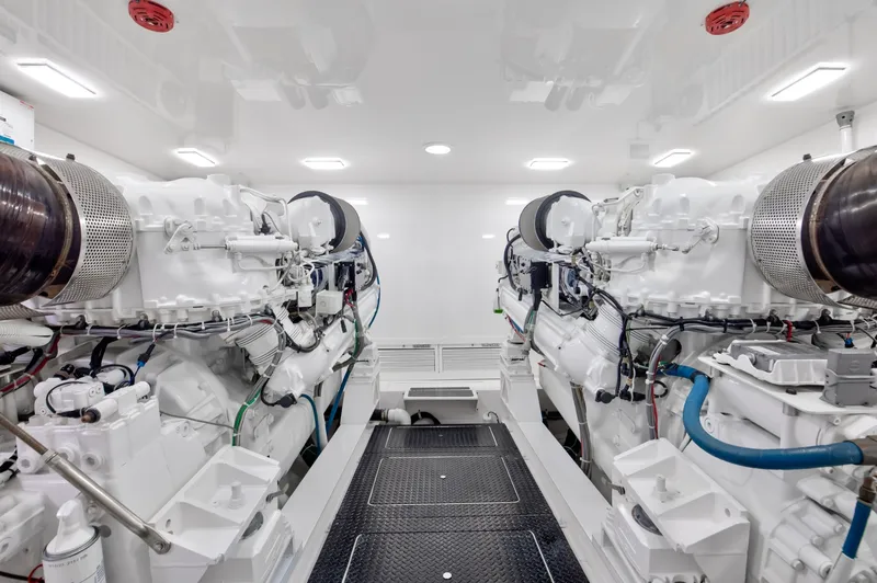 Slide: The Image of Viking 82 - Done Deal - Engine Room 2010 Viking 82 Convertible Done Deal - 6012559