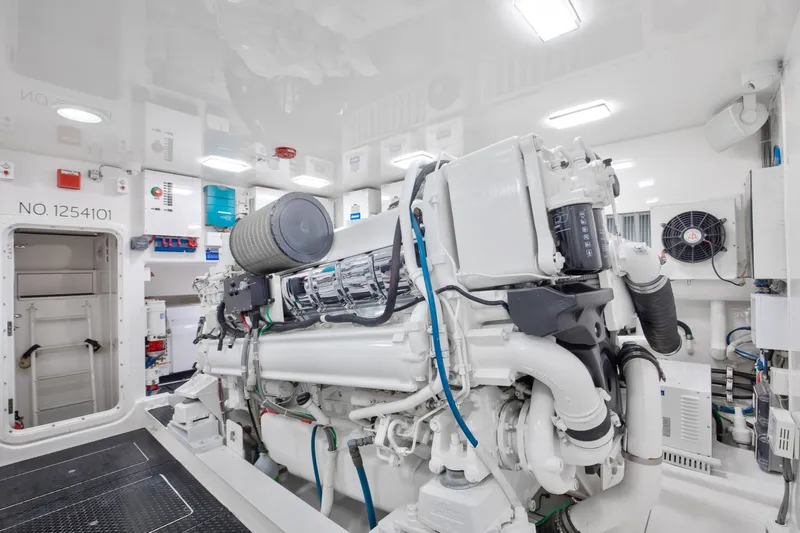 Slide: The Image of Viking 82 - Done Deal - Engine Room 2010 Viking 82 Convertible Done Deal - 6012564