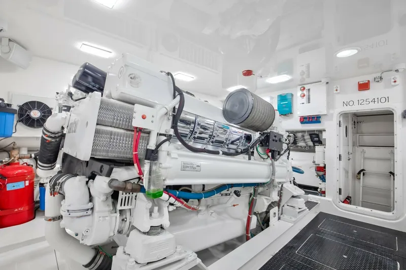 Slide: The Image of Viking 82 - Done Deal - Engine Room 2010 Viking 82 Convertible Done Deal - 7650436